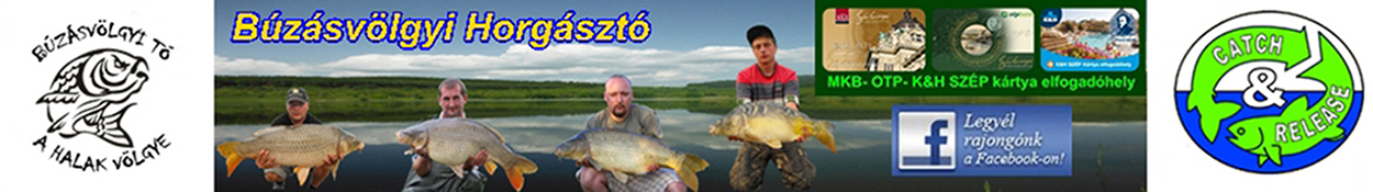 A Búzásvölgyi tó honlapja